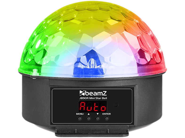 BEAMZ Discolamp Mini Star Ball LED 9 kleuren (153222)