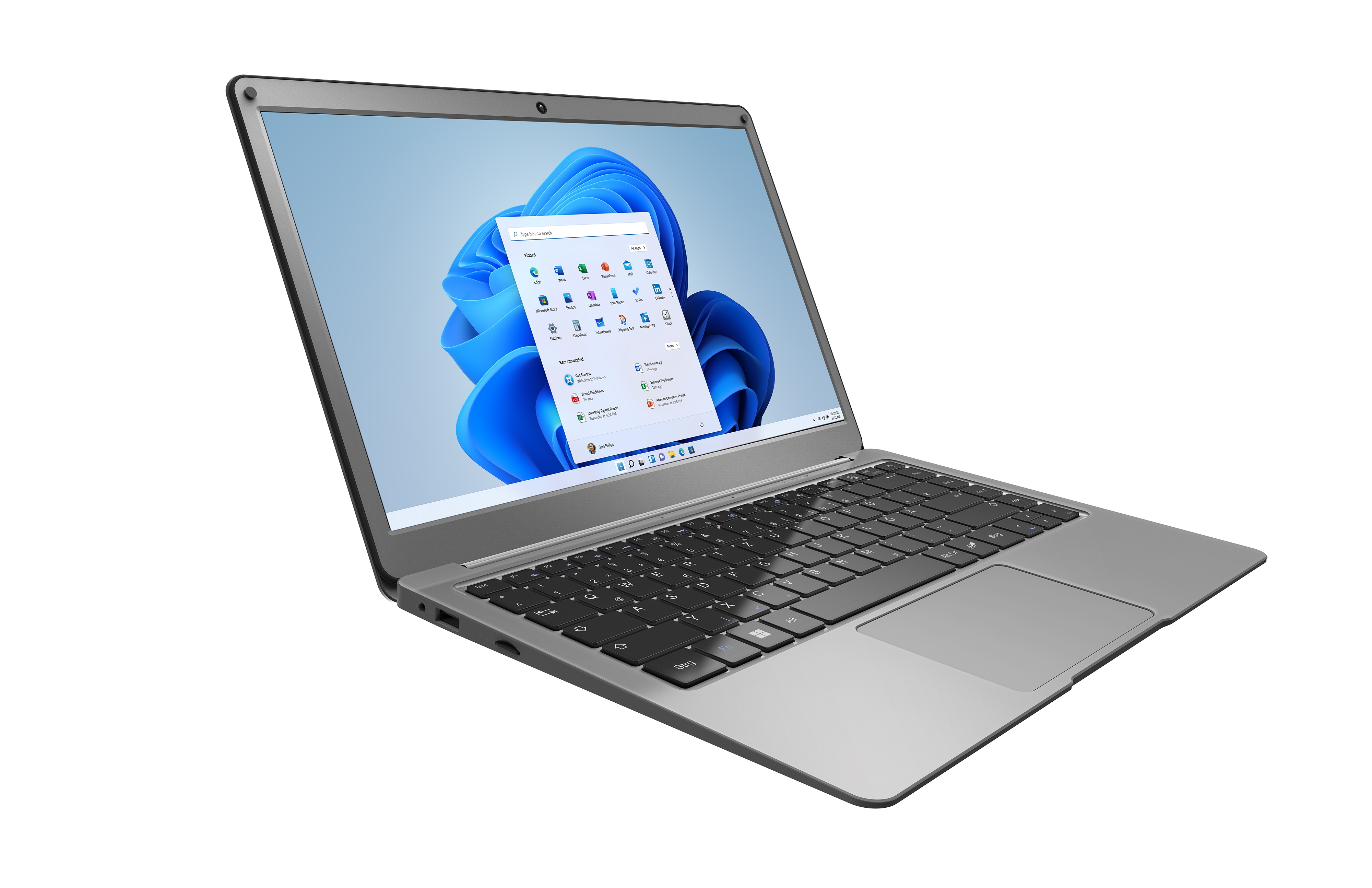 PEAQ Slim PNB S132V-1G428D-2O - 13,3 Zoll - Intel® Celeron® N4020 - 4 GB - 128 GB - Intel® UHD 600 - Windows 10 Home S-Modus (64 Bit)
