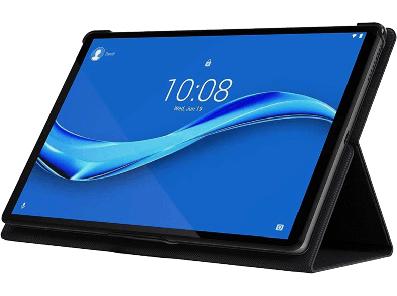 LENOVO Tab M10 FHD b r hat s flip tok fekete TB X606F X606X