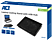 ACT Laptop hűtőállvány, max 17", 4 portos USB 2.0 HUB, 2 db ventilátor, fekete (AC8105)