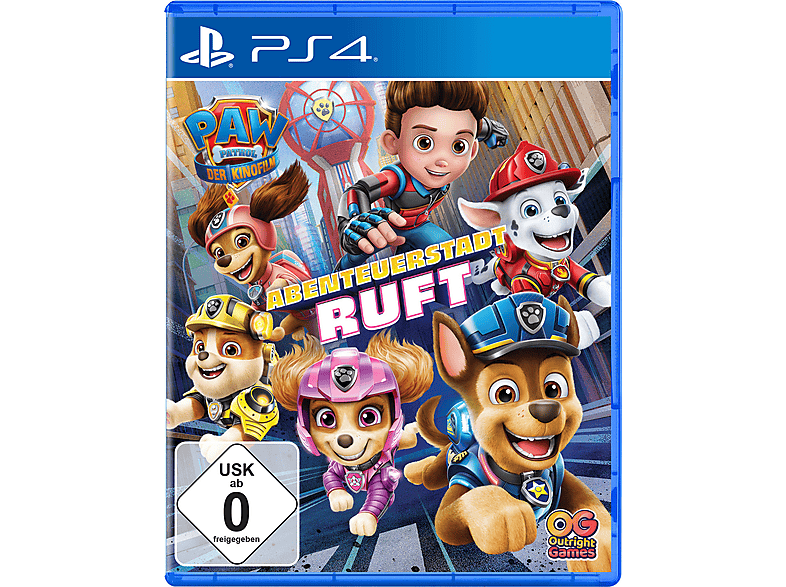 PAW Patrol: Der Kinofilm - Abenteuerstadt ruft - PlayStation 4 [Blu-ray]; Videogame