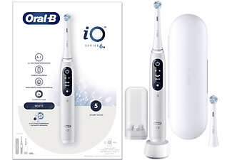 ORAL-B iO Series 6 mit Reiseetui Elektrische Zahnbürste White