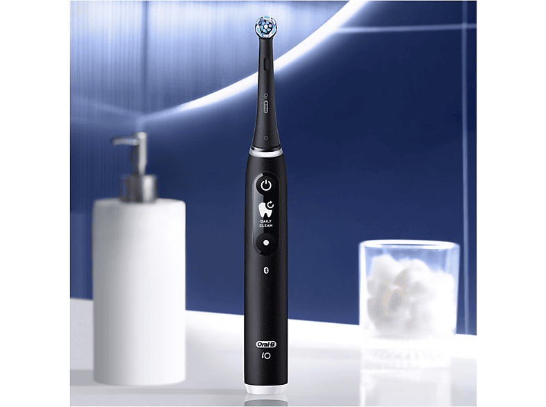 Oral-B iO Series 6 mit Reiseetui Elektrische Zahnbürste Black Lava — Foto 3 von 4