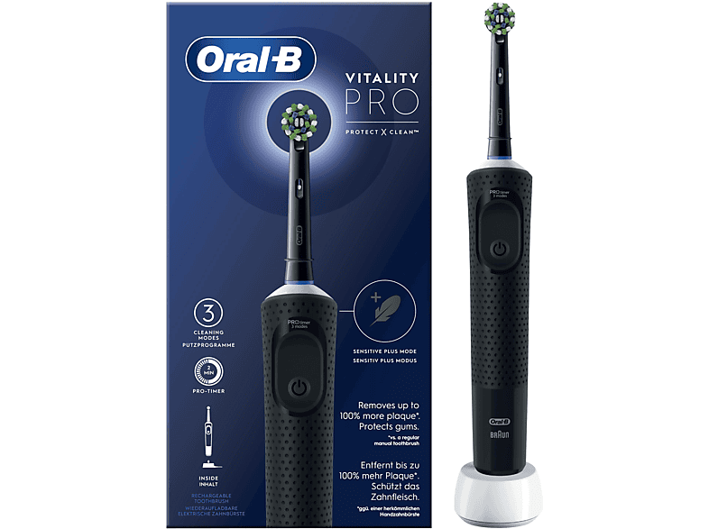 Oral-B Vitality Pro D103 Elektrische Zahnbürste Black