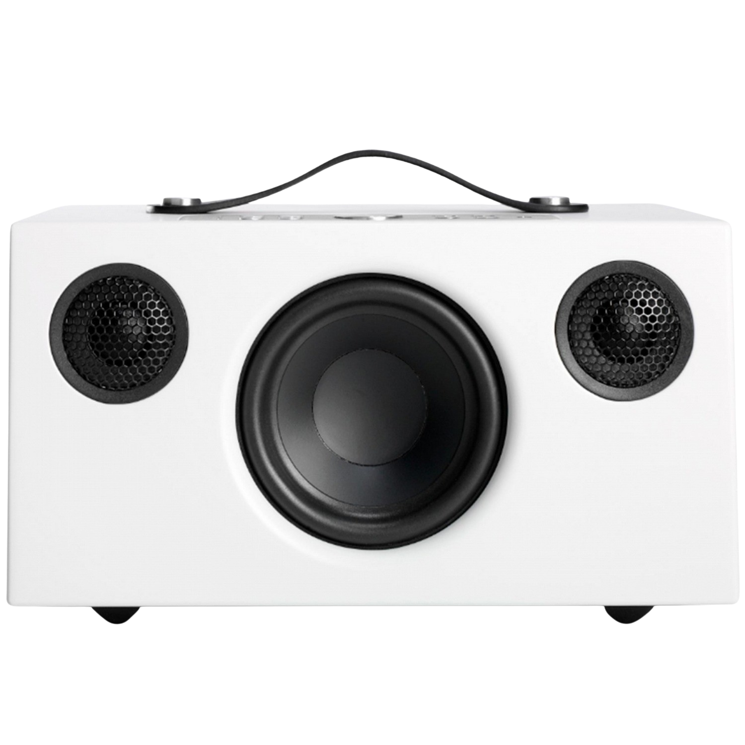 Audio Pro C5 white altavoz de estantería multisala bluetooth y wifi multiroom potente pequeño speaker airplay2 google cast spotify connect hifi 6 botones mkii blanco 16w 25w 2.1 4.2