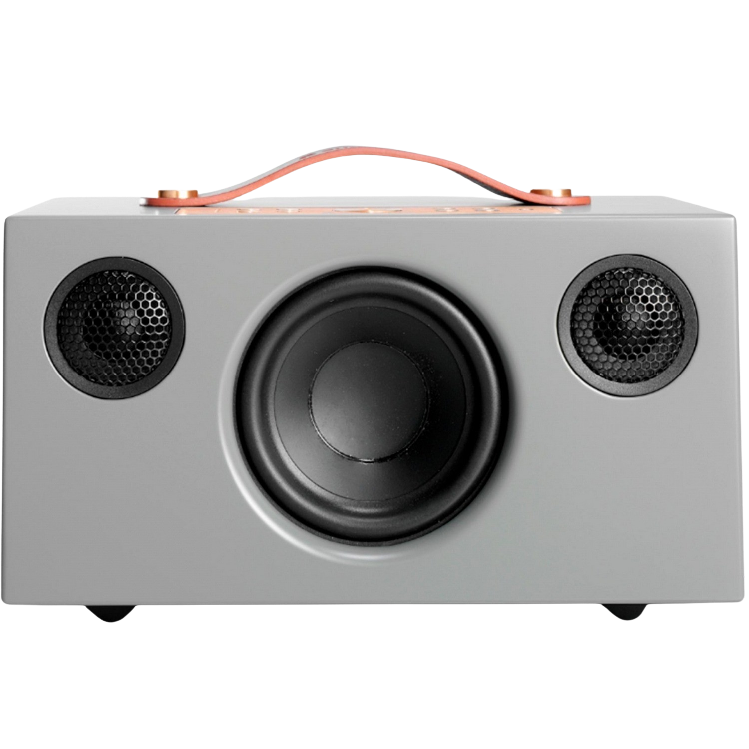 Altavoz Bluetooth Y wifi multiroom potente pequeño speaker airplay2 google cast spotify connect hifi 6 botones de audio pro c5 mkii gris 16w 25w multisala 2.1 4.2