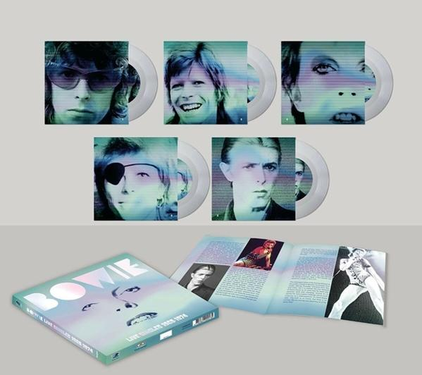 David Bowie - Live Singles 7\'\' (Lim. (Vinyl) Vinyl) 1969-1974 White - 5 x