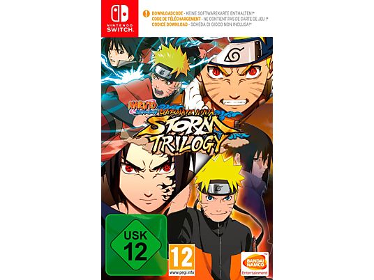 Naruto Shippuden: Ultimate Ninja Storm - Trilogy (Code in a Box) - Nintendo Switch - Deutsch, Französisch, Italienisch