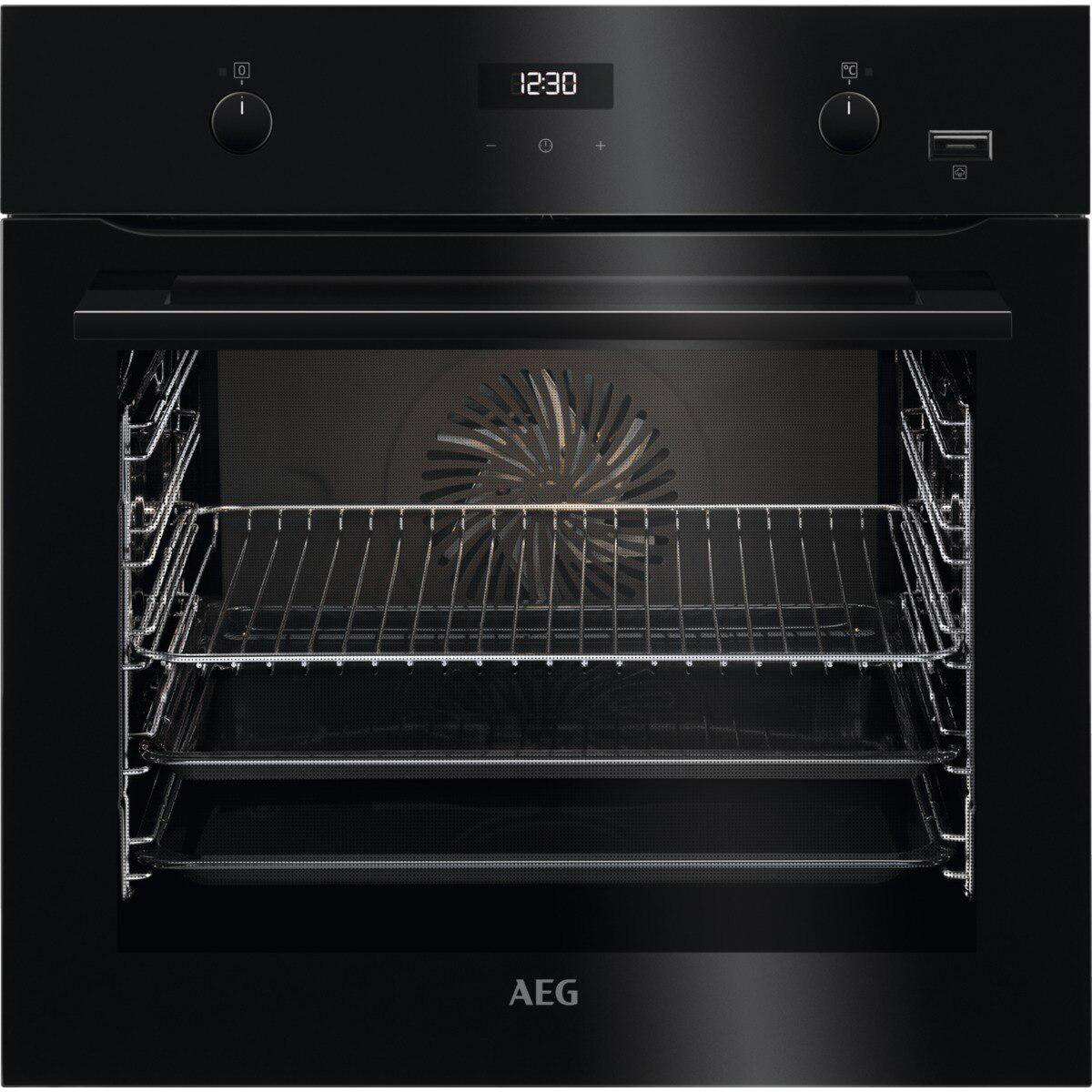 AEG BCO455B2BA, Einbaubackofen (Einbaugerät, 71 l, 595 mm breit)