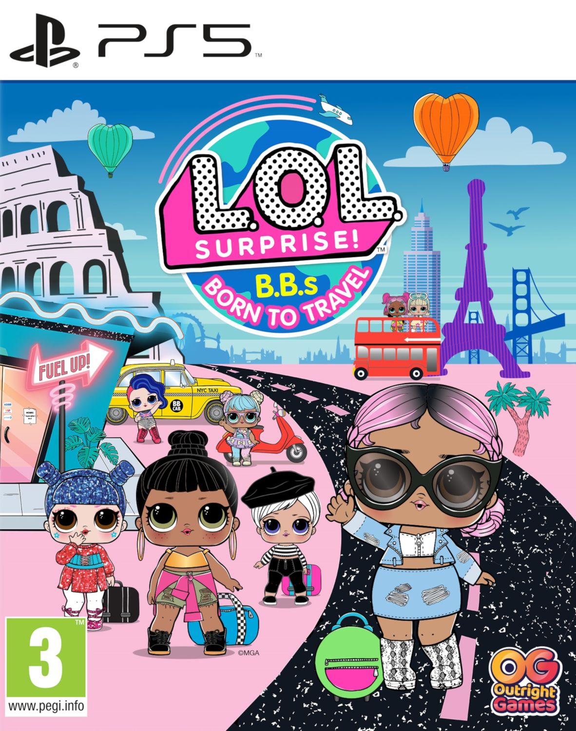 L.O.L. Surprise! B.B.S. Born To Travel FR/NL PS5