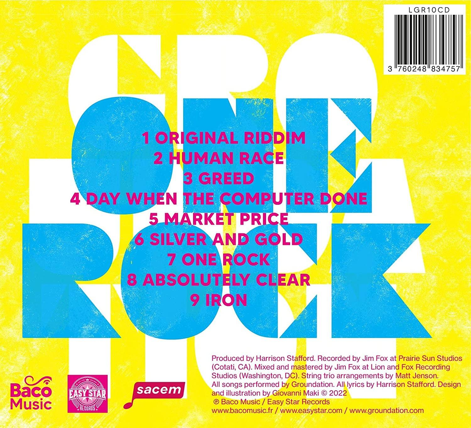 Groundation - One Rock  - (CD)