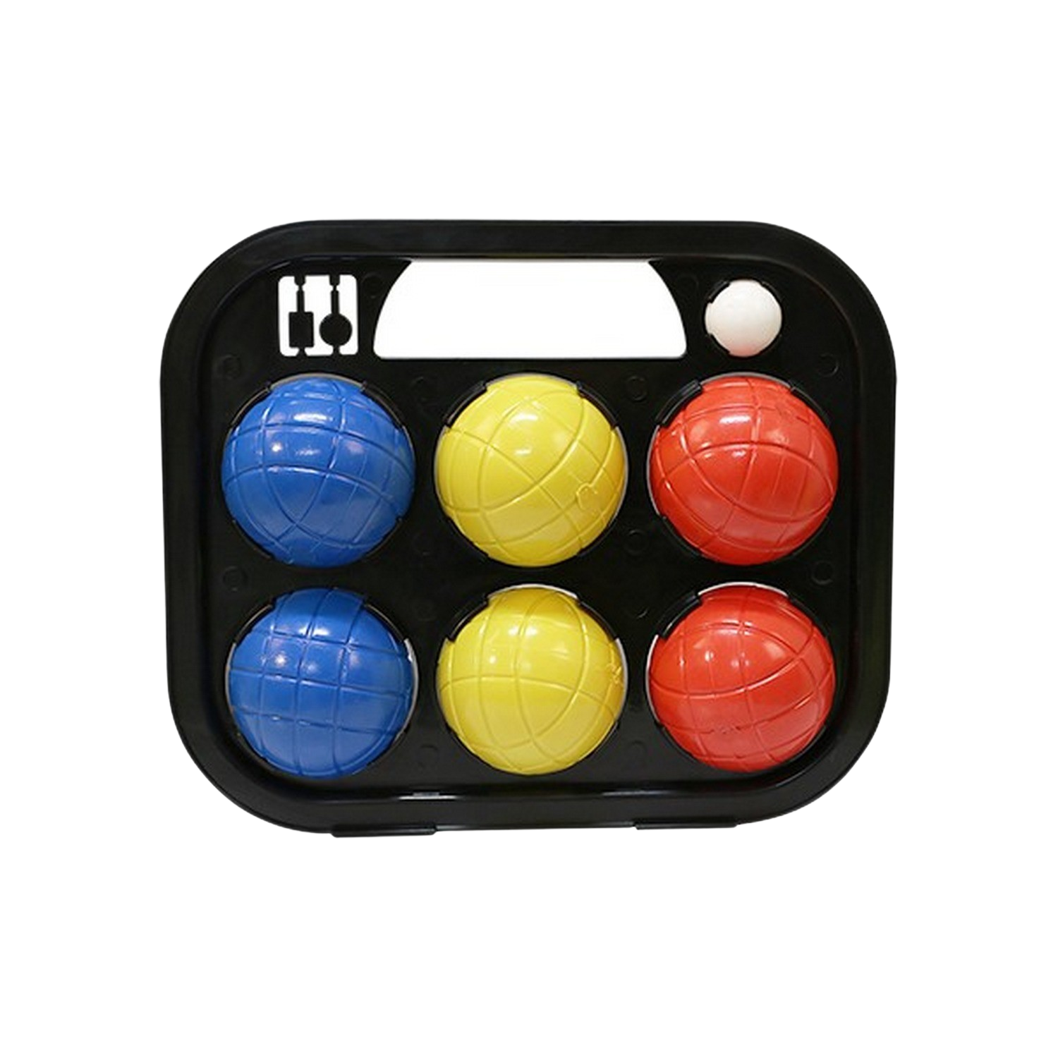 Juego - Softee 0009763, Petanca, 6 bolas, PVC, Multicolor