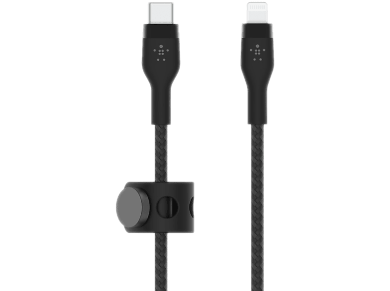 Belkin Usb-c/lightning-kabel Boost Charge Pro Flex 1 M Zwart (caa011bt1mbk)