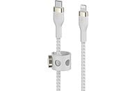 BELKIN Câble USB-C/Lightning Boost Charge Pro Flex 1 m Blanc (CAA011BT1MWH)