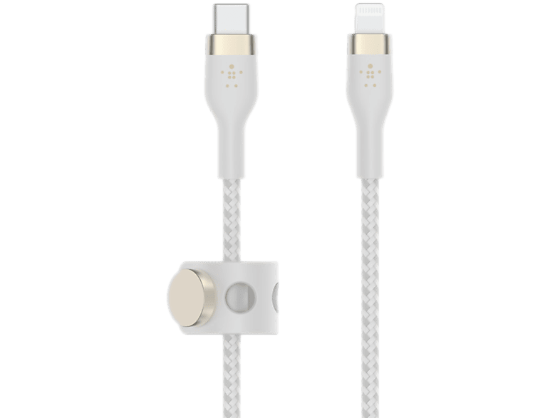 Belkin Usb-c/lightning-kabel Boost Charge Pro Flex 1 M Wit (caa011bt1mwh)