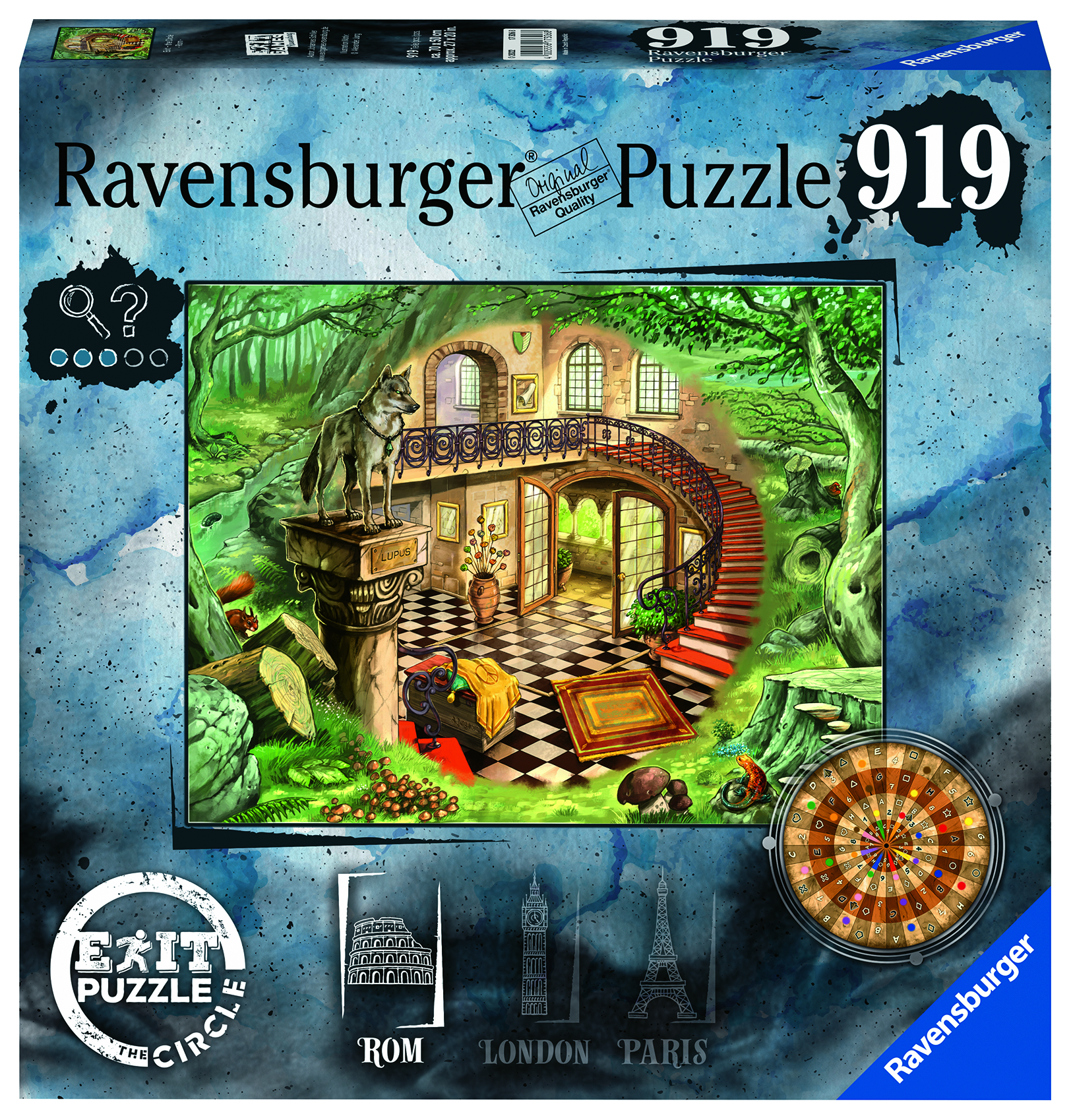 RAVENSBURGER Exit in Puzzle - Rom Mehrfarbig the Circle