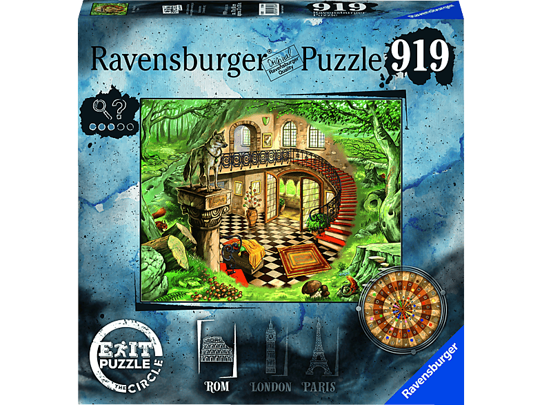 RAVENSBURGER Exit - the Circle in Rom Puzzle Mehrfarbig