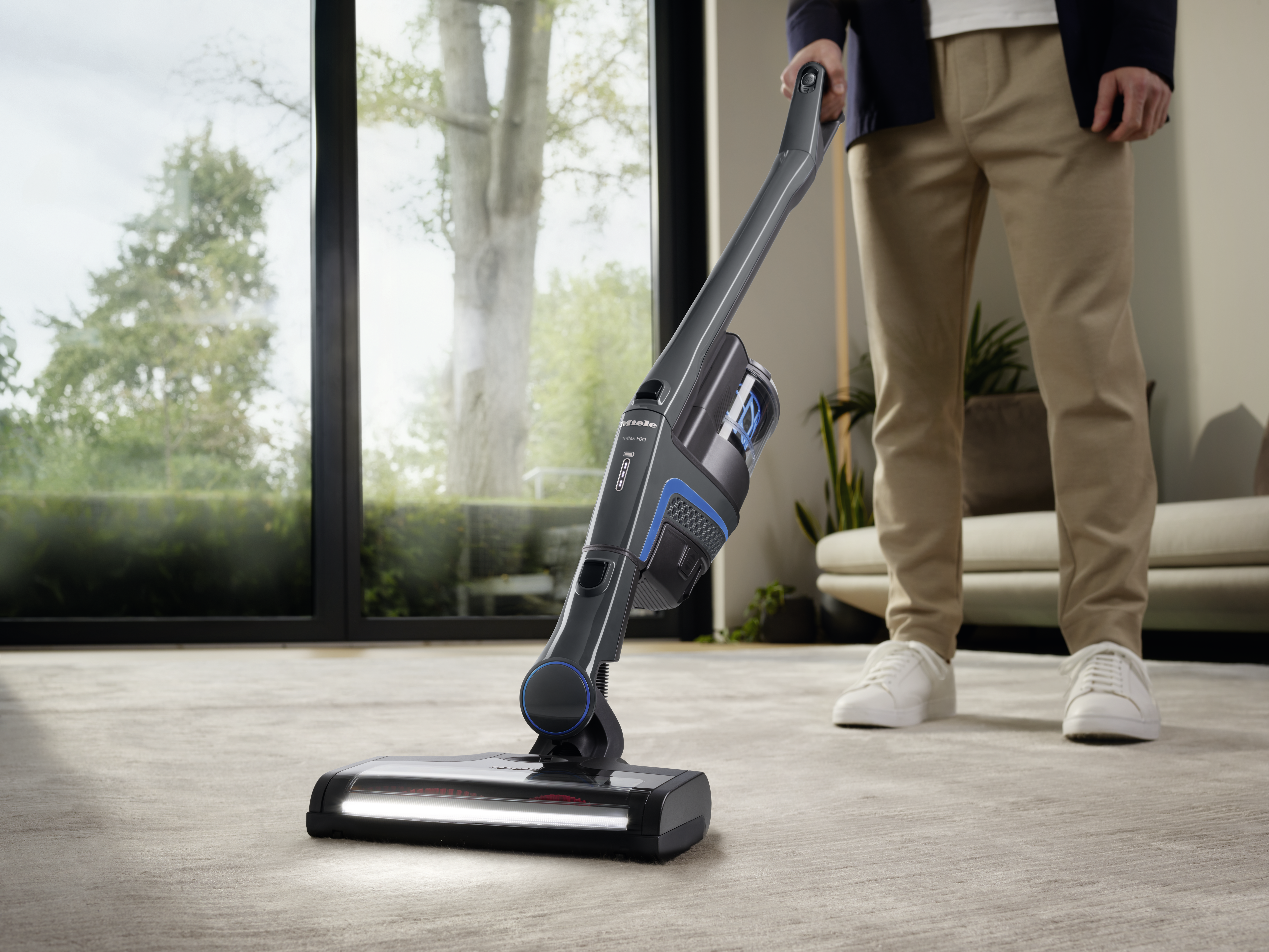 MIELE Triflex HX1 Flash Grafietgrijs