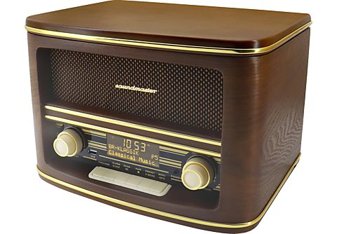 SOUNDMASTER NR961 Nostalgie Stereo DAB+/UKW Radio mit, CD/MP3, USB, und Bluetooth