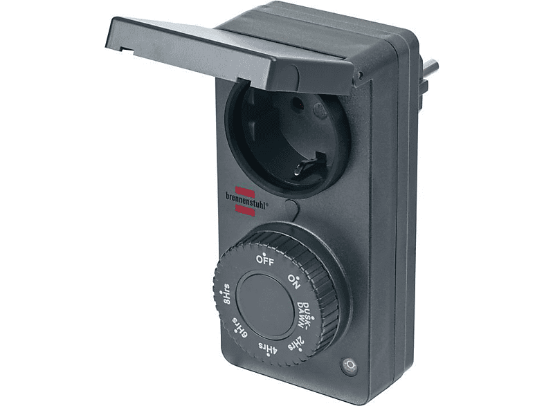 BRENNENSTUHL 1506120 Timer mit Dämmerungssensor Zeitschaltuhr