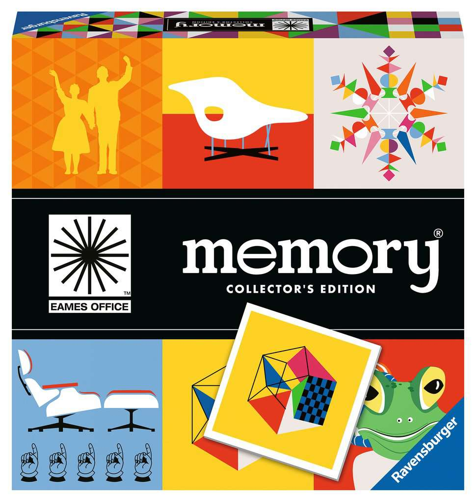 RAVENSBURGER Collector\'s memory® EAMES Mehrfarbig Familienspiele
