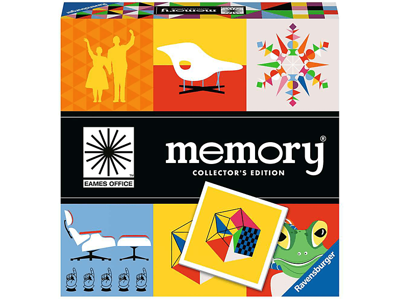 RAVENSBURGER Collector\'s memory® EAMES Mehrfarbig Familienspiele
