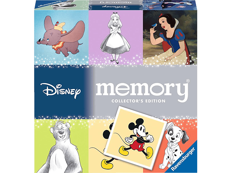 RAVENSBURGER Collectors\' memory® Walt Disney Familienspiele Mehrfarbig | Familienspiele