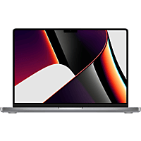 MediaMarkt APPLE MacBook Pro 14 (2021) - Spacegrijs M1 Max 10C32C 32GB 2TB aanbieding