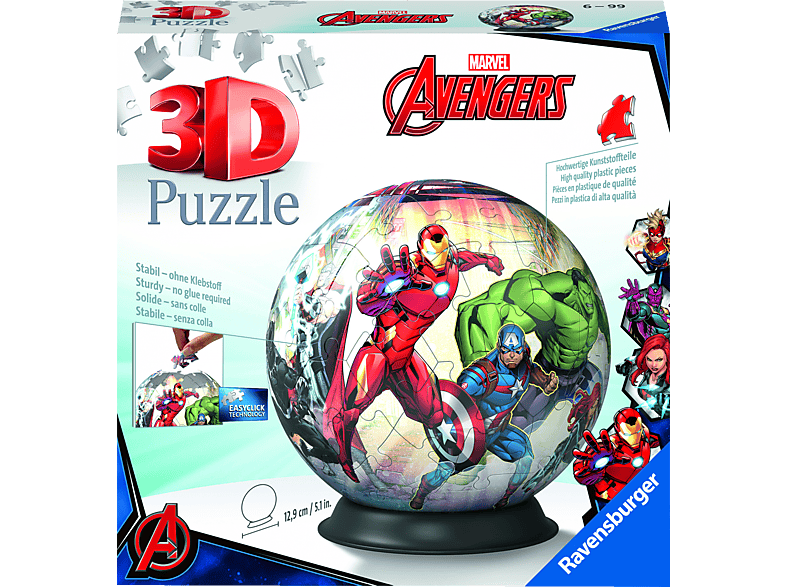 RAVENSBURGER Marvel Avengers 3D Puzzle MediaMarkt