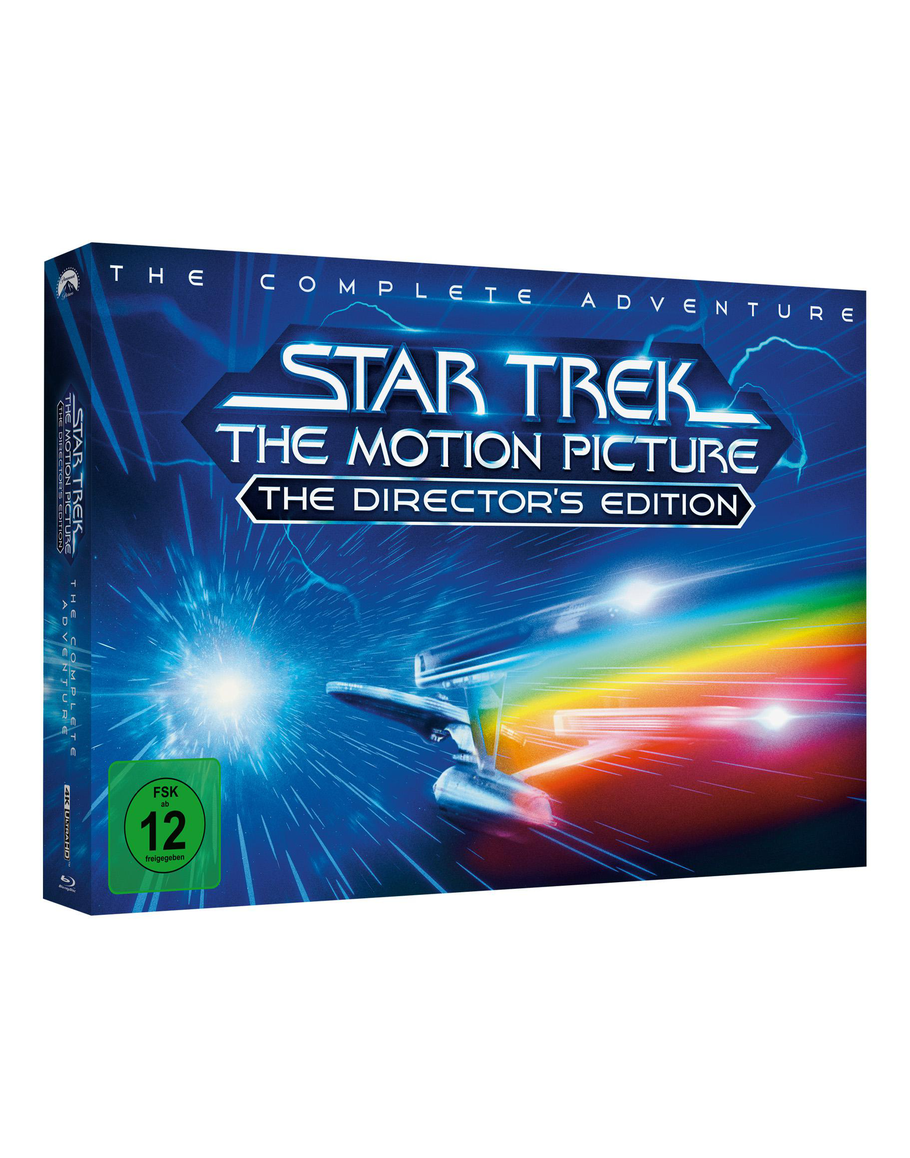 Blu-ray-Hülle von 'Star Trek: Der Film - The Director's Edition'.