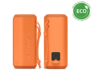 Altavoz inalámbrico - Sony SRS-XE200, Portatil, Bluetooth, Sonido amplio, Resistente al agua y a los golpes, 16 horas, Carga Rápida, Naranja