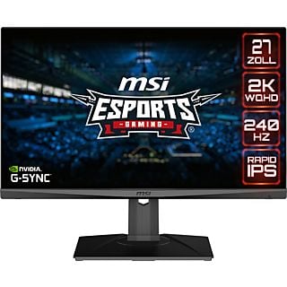 MSI Optix MAG274QRXDE - Ecran de jeu, 27 ", WQHD, 240 Hz, Noir