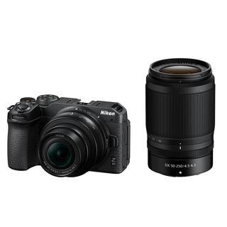 NIKON Nikon Z30 Kit Systemkamera mit Objektiv 16-50 mm, 55-250 mm, 7,5 cm Display Touchscreen, WLAN