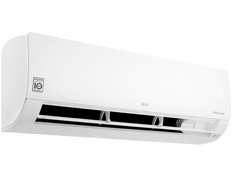 Aire acondicionado - LG S12ET.UA3, WiFi, 3010 fg/h, R32, 32 m², 19 dB, Control voz, Bomba calor inverter, WiFi