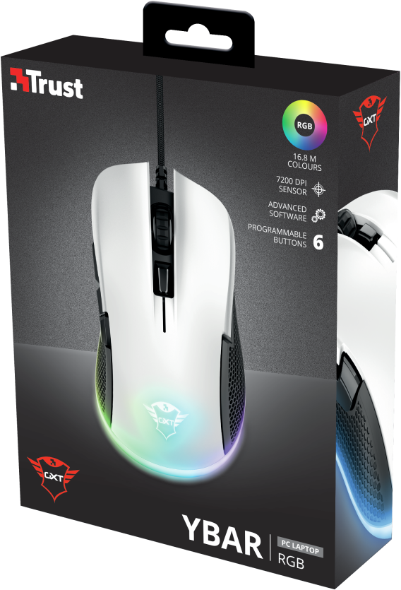 TRUST GXT922W YBAR GAMING MOUSE  