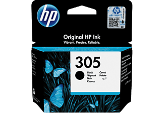Cartucho de tinta - HP 305, Negro, 3YM61AE