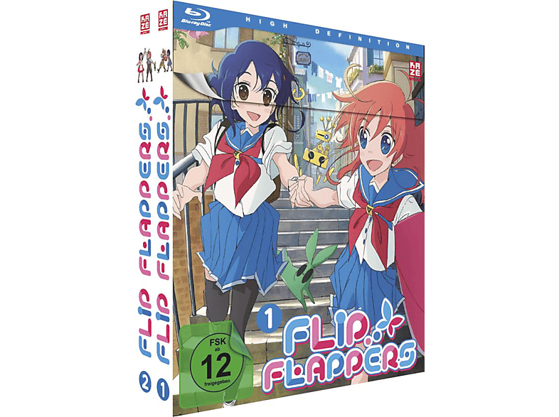 Flip Flappers - Gesamtausgabe - Blu-ray - Vol. 1-2 Bundle