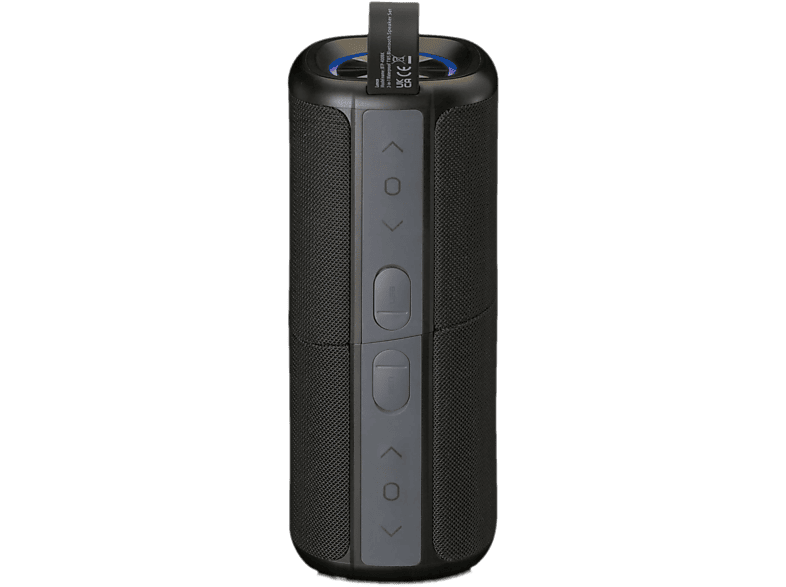 Lenco BTP-400BK - 2 in 1 Bluetooth® Lautsprecher - Wasserdicht (IPX7), Schwarz; Bluetooth-Lautsprecher