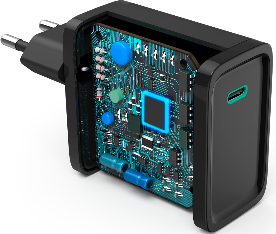 HAMA Adaptateur secteur USB-C 45 W Noir (00210578)