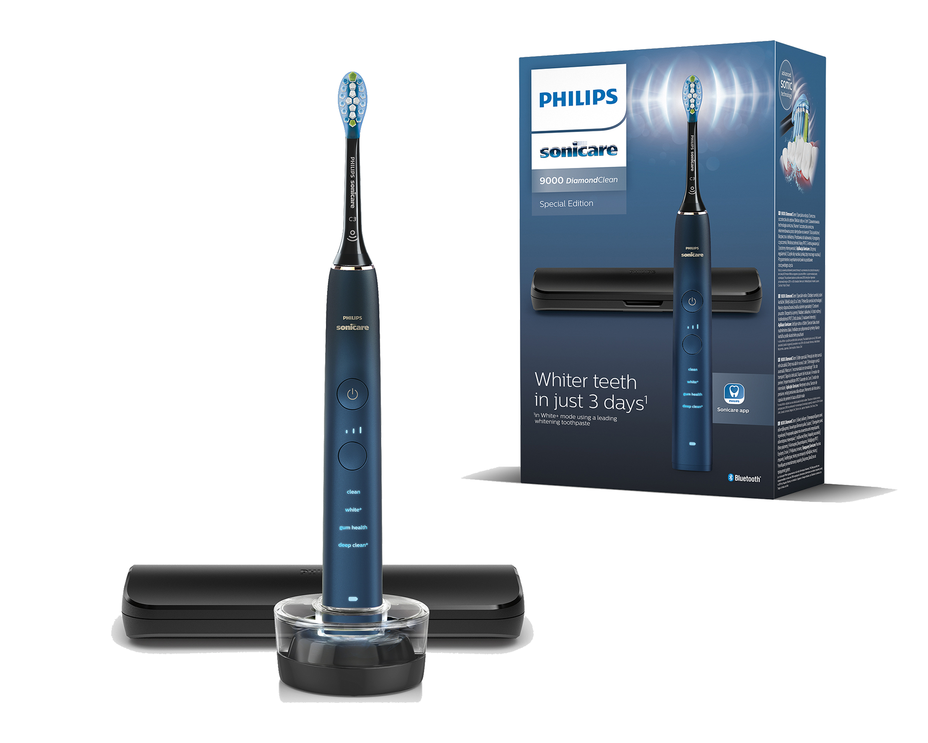 Philips Sonicare DiamondClean 9000 HX9911-88 blauw Aquamarine