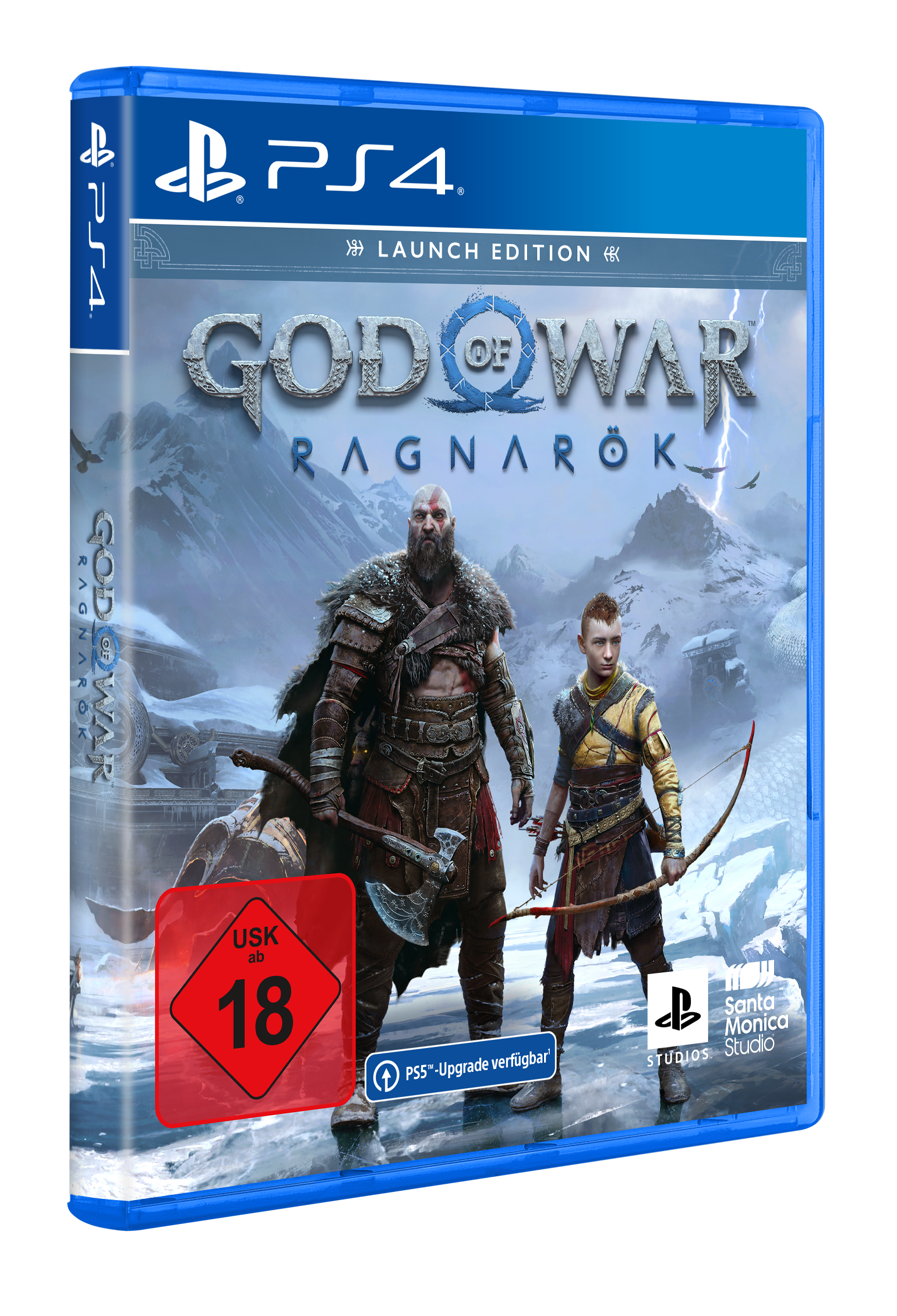 God Of War Ragnarök exklusive Launch Edition (PlayStation 4) + Lanyard - [PlayStation 4]
