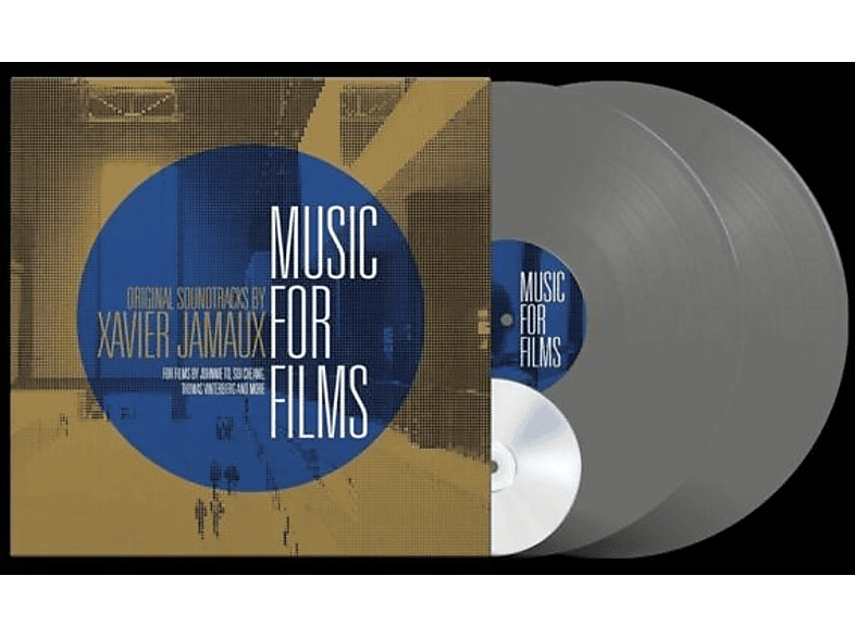 Xavier Jamaux - Music For Films (Grey Vinyl 2LP+CD)  - (LP + Bonus-CD)