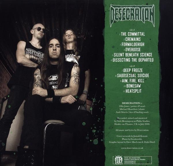Desecration - Forensix (col.LP)  - (Vinyl)