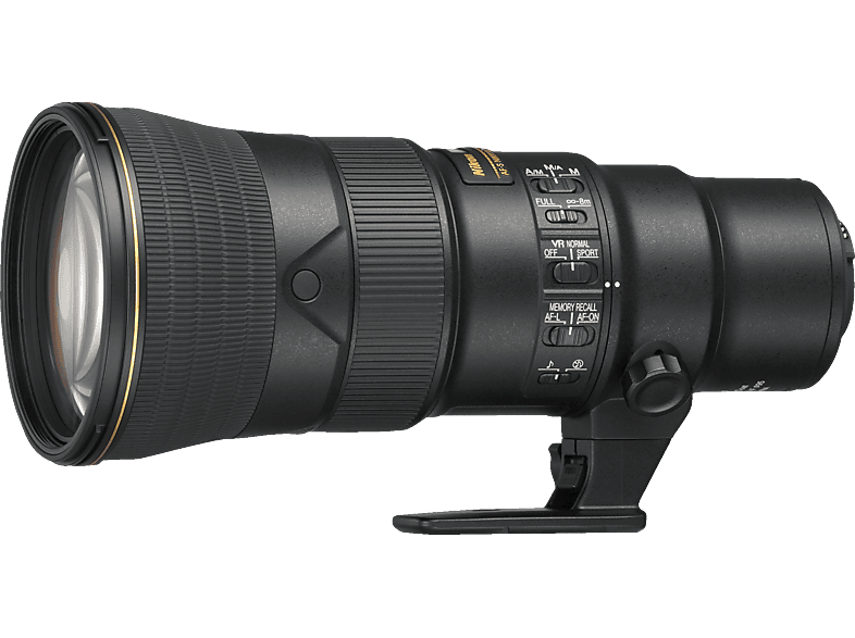 NIKON - f/5.6 F-Mount, Schwarz) für AF-S, mm Nikon ED, VR (Objektiv AF-S 500