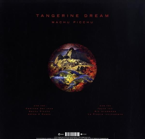 Tangerine Dream - Machu Picchu (Black Vinyl)  - (Vinyl)
