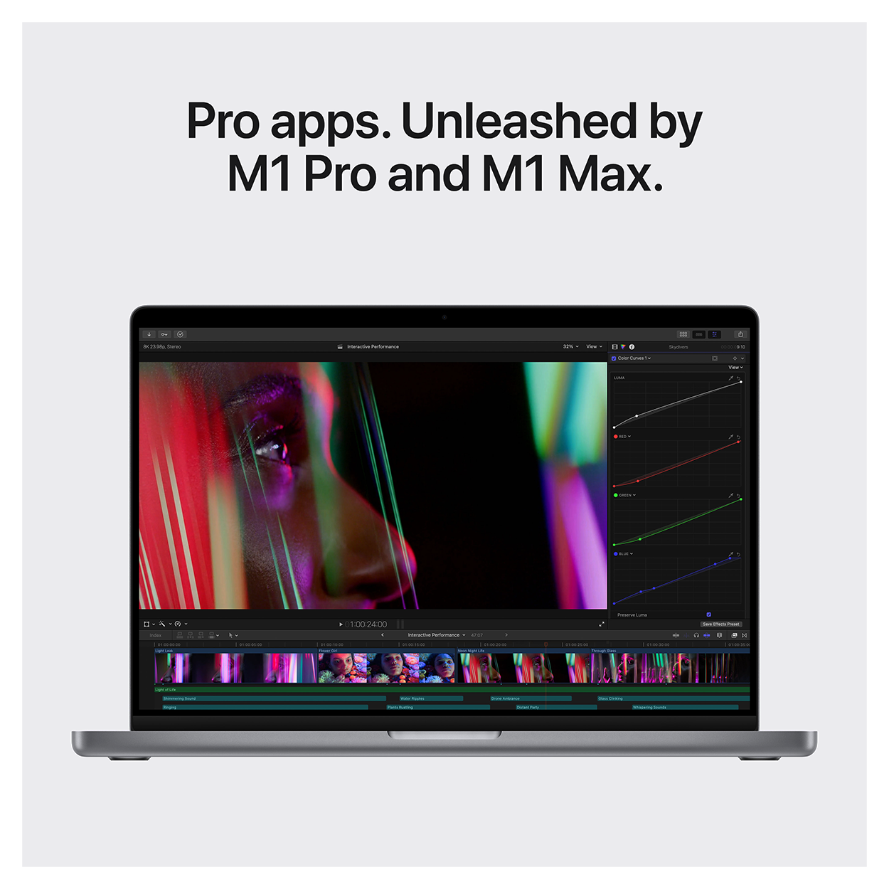 APPLE MacBook Pro 16 (2021) | Spacegrijs M1 Max 10C24C 32GB 1TB