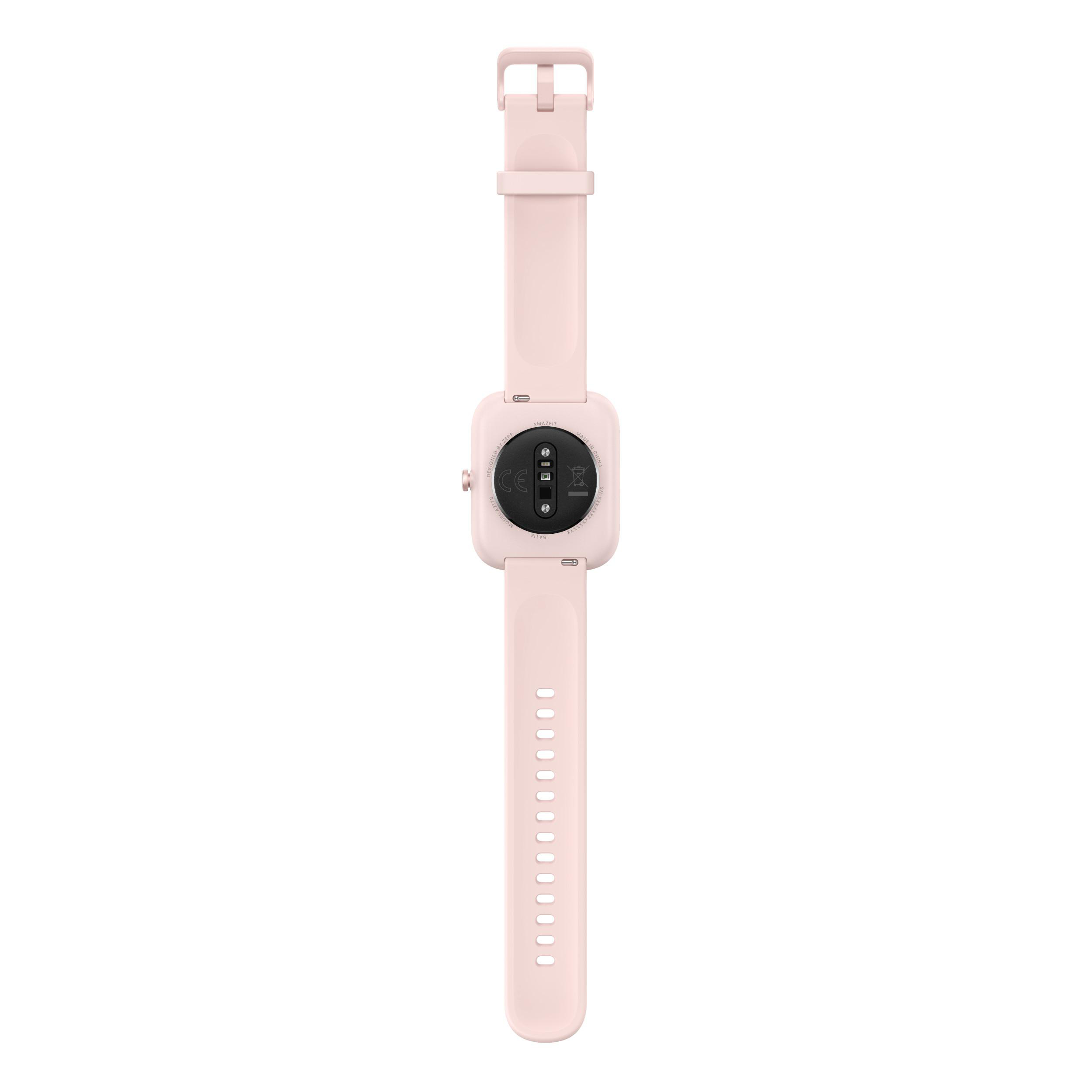 AMAZFIT Bip 3 Pro Smartwatch Kunststoff Silikon, 140-215 mm, Pink