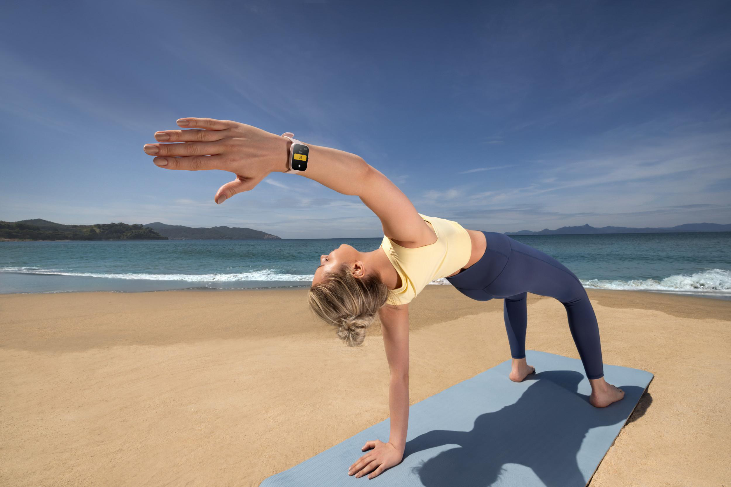 AMAZFIT Bip 3 Pro Smartwatch Kunststoff Silikon, 140-215 mm, Pink