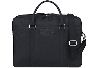 DBRAMANTE1928 Ginza 16" Duo Pocket Laptop Bag - Black