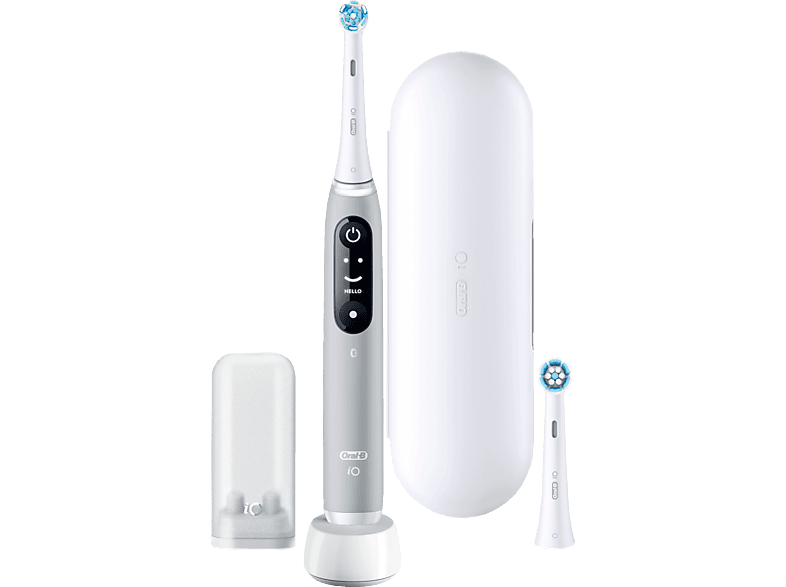 ORAL-B iO Serie 6 Elektrische Zahnbürste Grau Opal, Reinigungstechnologie: Oszillierend / Rotierend Pulsierend (3D)